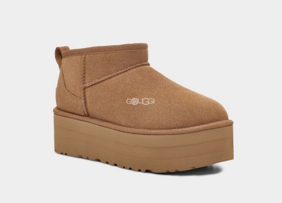 Женские ультра мини угги на платформе UGG Classic Ultra Mini Platform