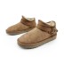 Женские ультра мини угги Ugg Ultra Mini Strap Chestnut
