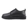 Ugg Mens Slippers Flex Leather Black