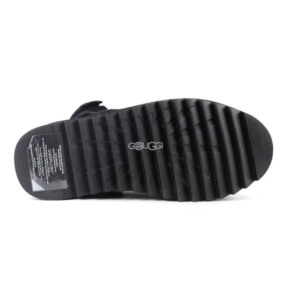 Женские сандалии Goldenstar Clog Platform Black