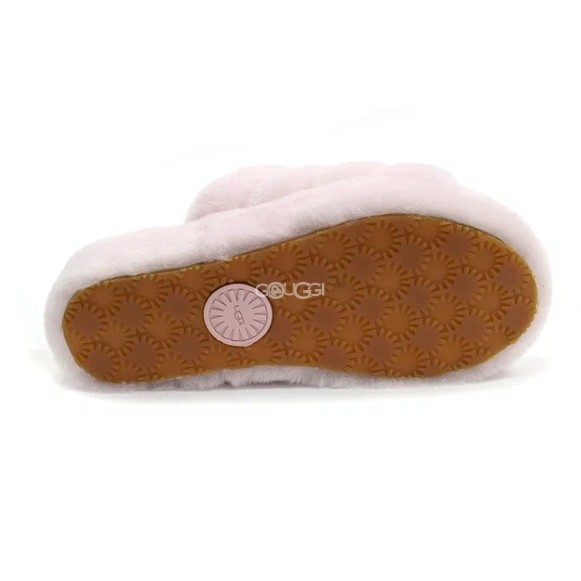 Женские сандалии Ugg Fluff Yeah Slide Light Pink