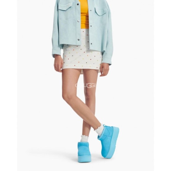 Женские ультра мини угги на платформе Ultra Mini Platform Boot - Summer Sky