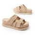 Женские шлепанцы Ugg Goldenstar Slide Sand