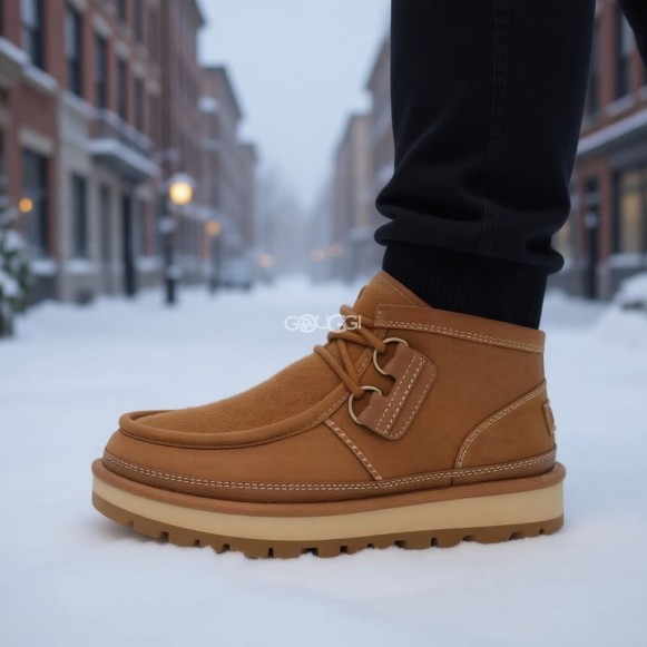 Мужские ботинки Ugg Mens Hayden Moc Chukka Chestnut