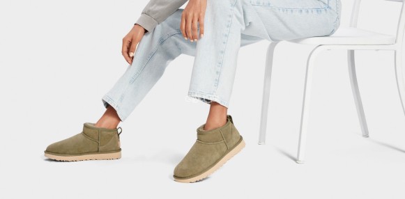 Женские ультра мини угги Ultra mini Antelope