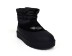 Женские мини угги Classic Mini Lace-Up Weather Black