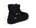 Женские мини угги Classic Mini Lace-Up Weather Black