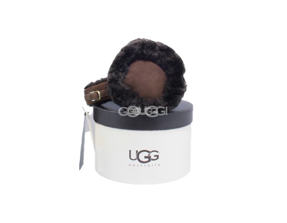 Меховые наушники Earmuff Chocolate