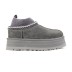 Женские угги на платформе Ugg Tazz Knit Grey