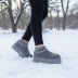 Женские угги на платформе Ugg Tazz Knit Grey