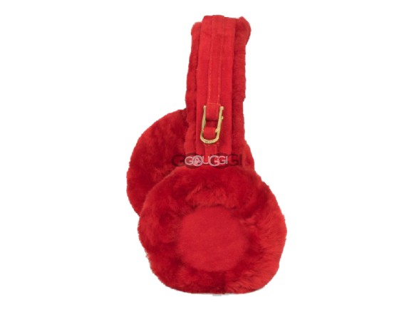 Меховые наушники Earmuff Red