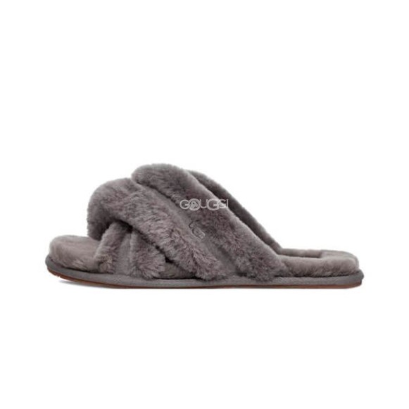 Женские тапочки Ugg Slippers Scuffita Grey