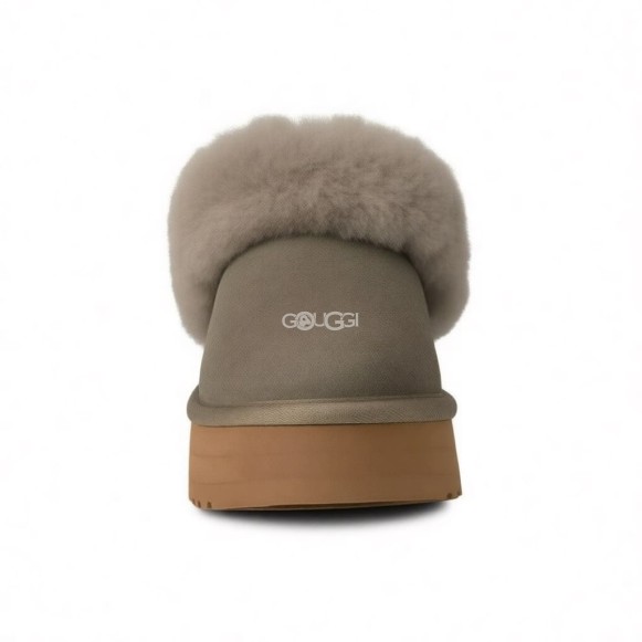 Женские слипоны на платформе Ugg Platform Tazzelle Moss Green