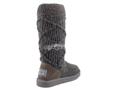 Classic Argyle Knit Grey