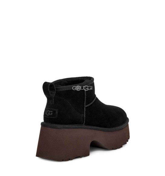 Женские ультра мини угги W Classic Ultra Mini New Heights Black