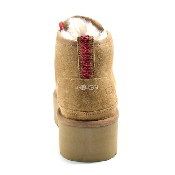 Женские ботинки на платформе Neumel Heritage Platform Chestnut