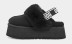 Женские тапочки Ugg Funkette Slipper Black