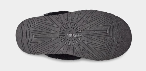 Женские тапочки Ugg Funkette Slipper Black