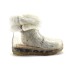 Женские прозрачные короткие угги Ugg Drizlita Clear Boot White