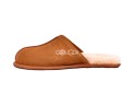 MENS Scuff Slippers Chestnut