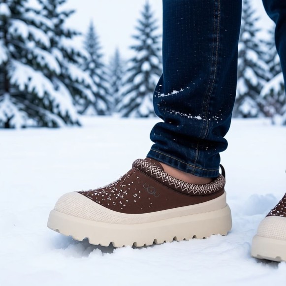 Мужские слипоны Ugg Mens Tazz Hybrid - Chocolate