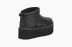 Женские ультра мини угги на платформе UGG Classic Ultra Mini Platform Metallic Black